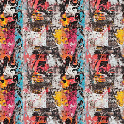 Grunge Rock Guitar Fat Quarter Bundle