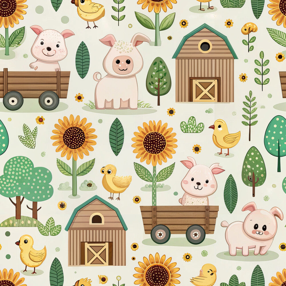Lovely Farm Fat Quarter Bundle