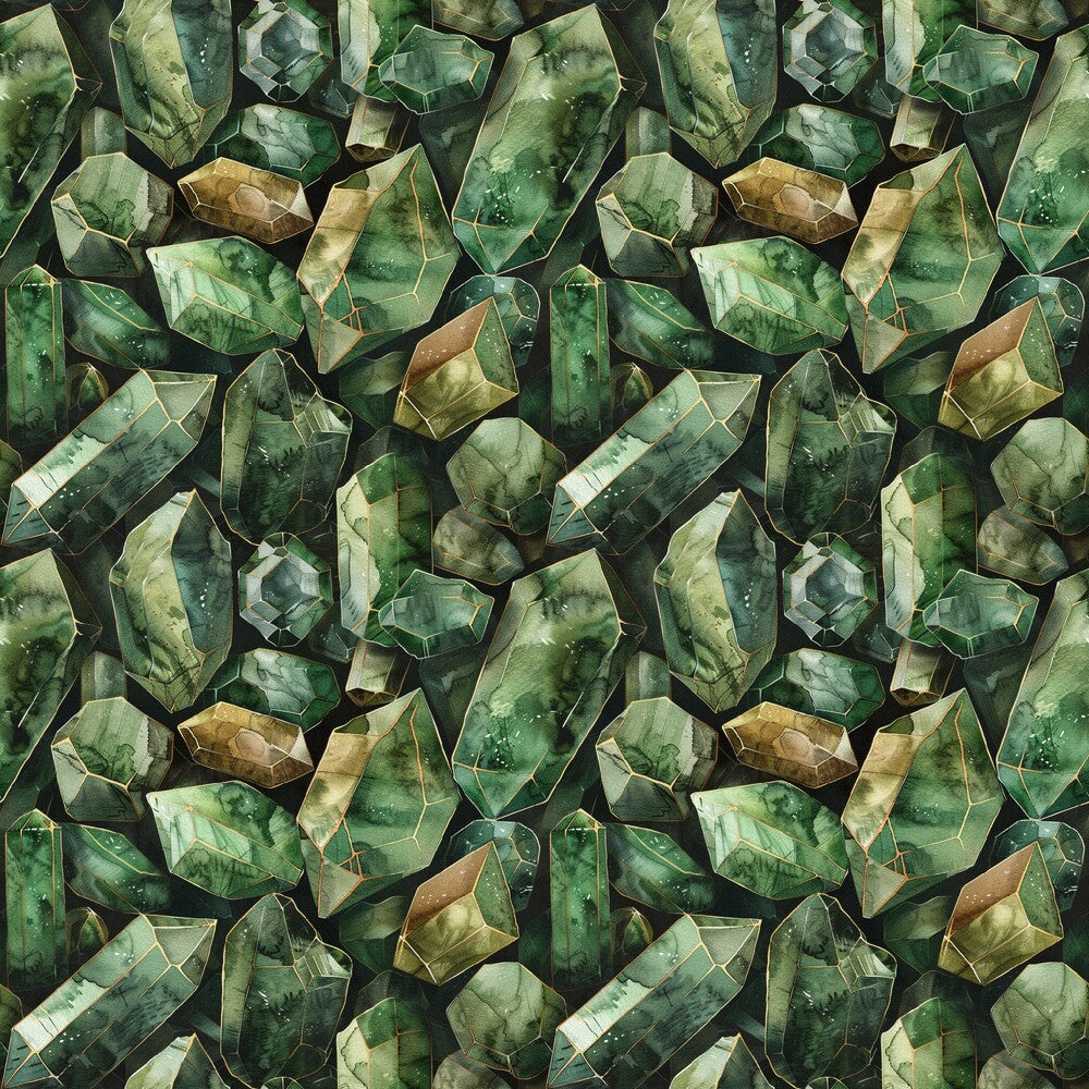 Emerald Gemstones Fat Quarter Bundle