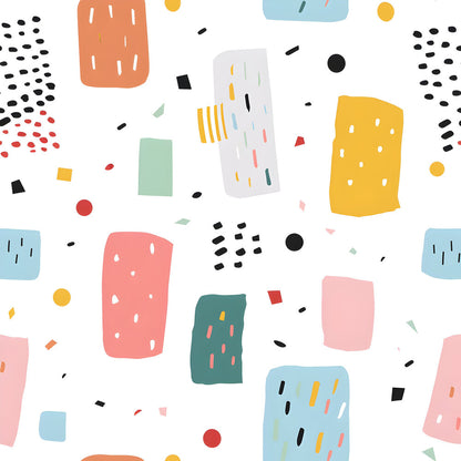 Doodle Polka Dot Rectangles Fat Quarter Bundle
