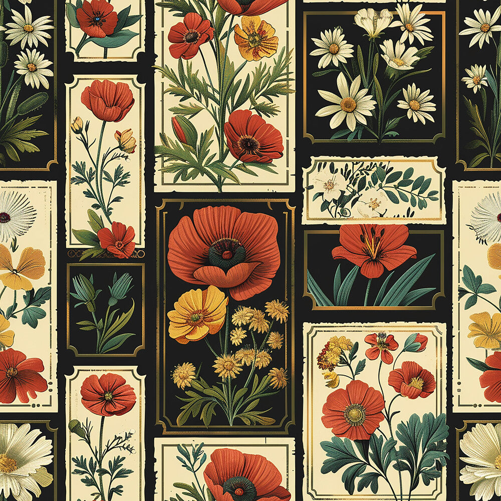 Eliza's Floral Grids Fat Quarter Bundle