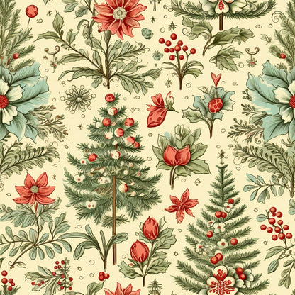 Vintage Christmas Fat Quarter Bundle