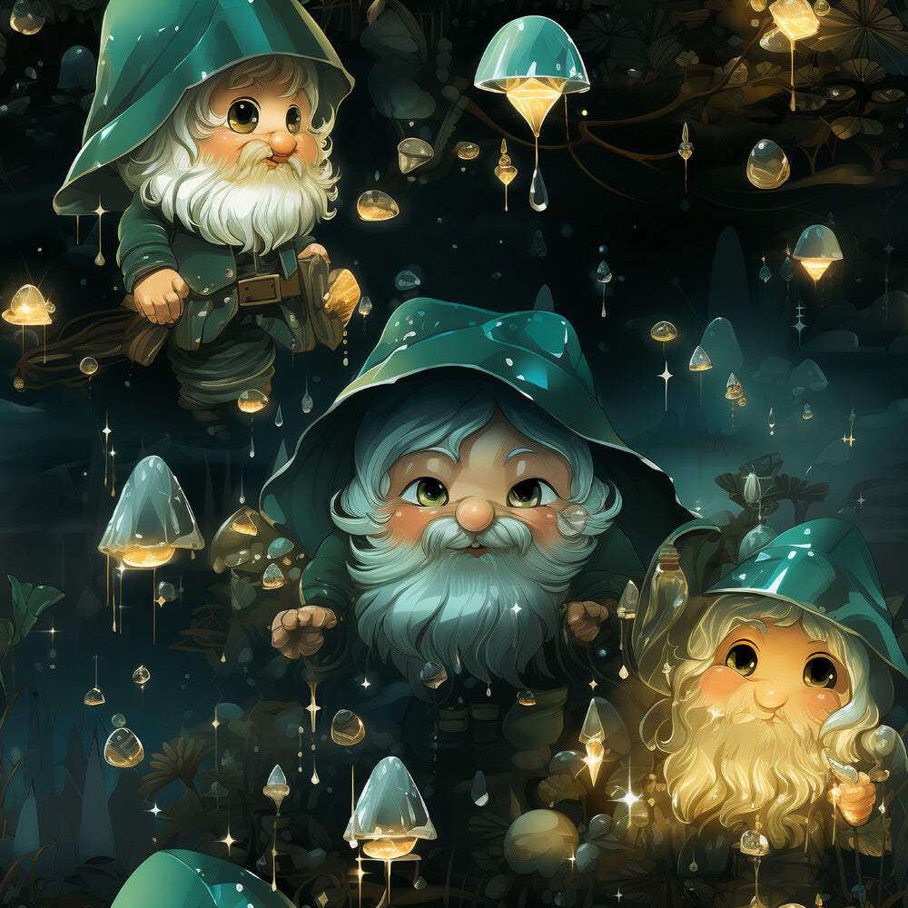 Magical Land of Gnomes Fat Quarter Bundle