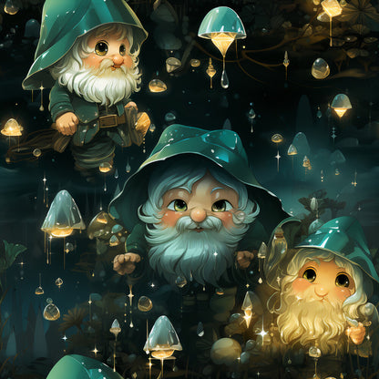 Magical Land of Gnomes Fat Quarter Bundle