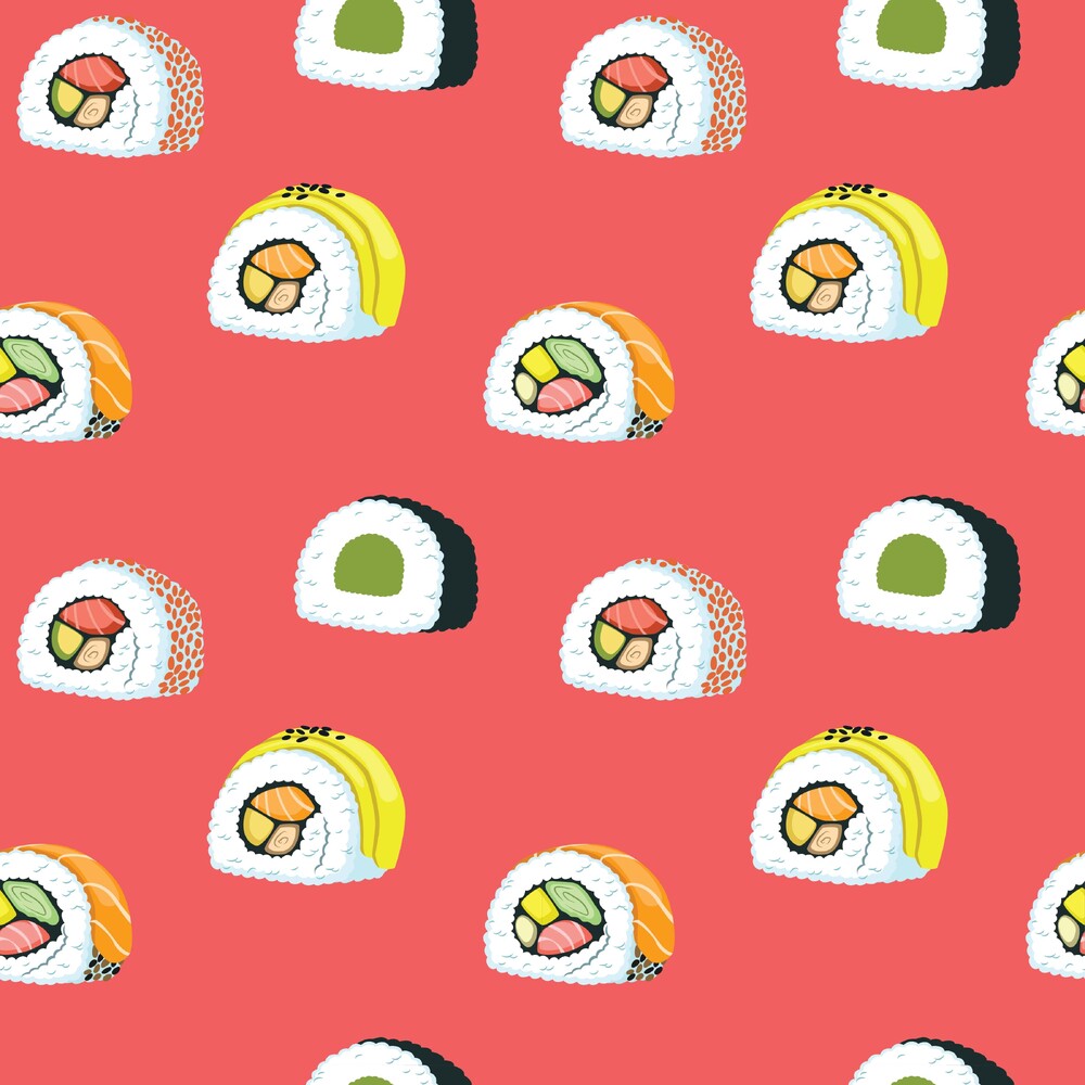 My Favorite Sushi Fat Quarter Bundle