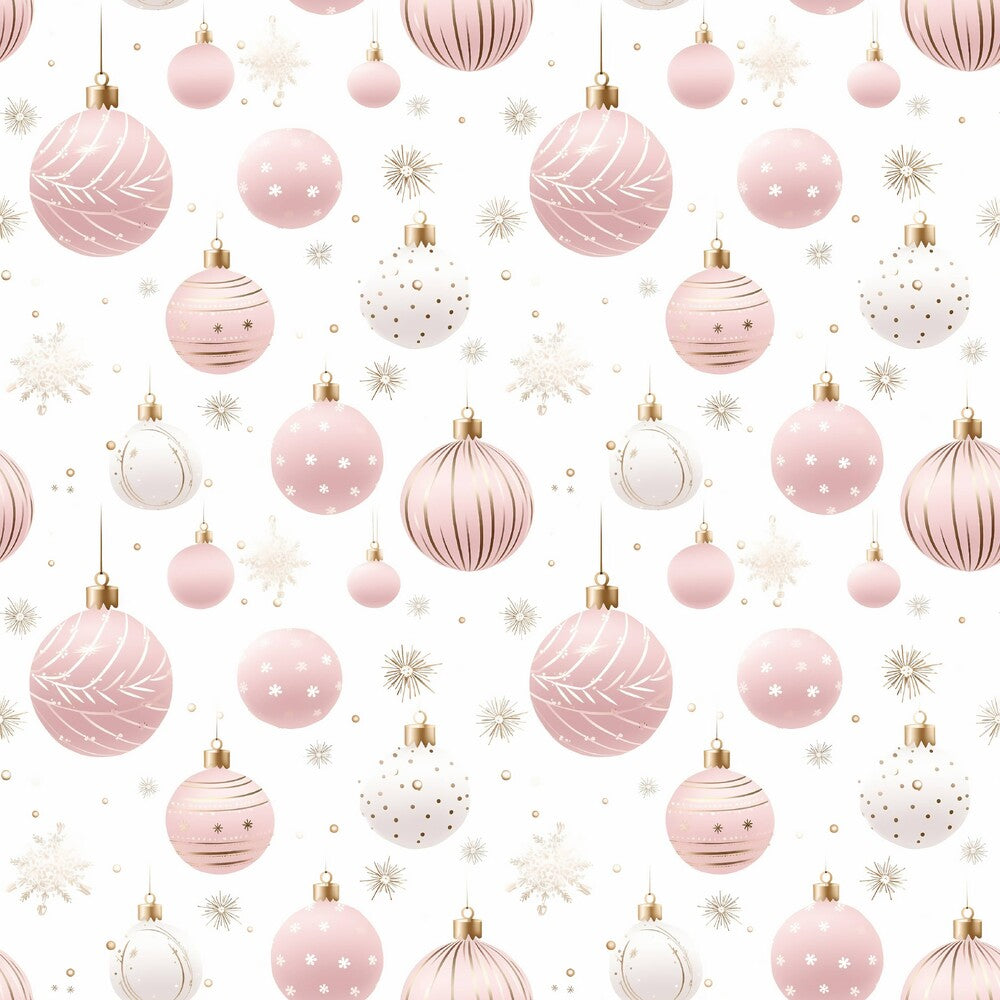 Pink Christmas Fat Quarter Bundle