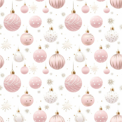 Pink Christmas Fat Quarter Bundle
