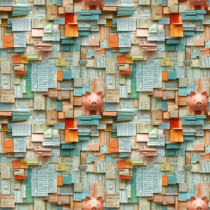 Tax Day Receipts Fat Quarter Bundle