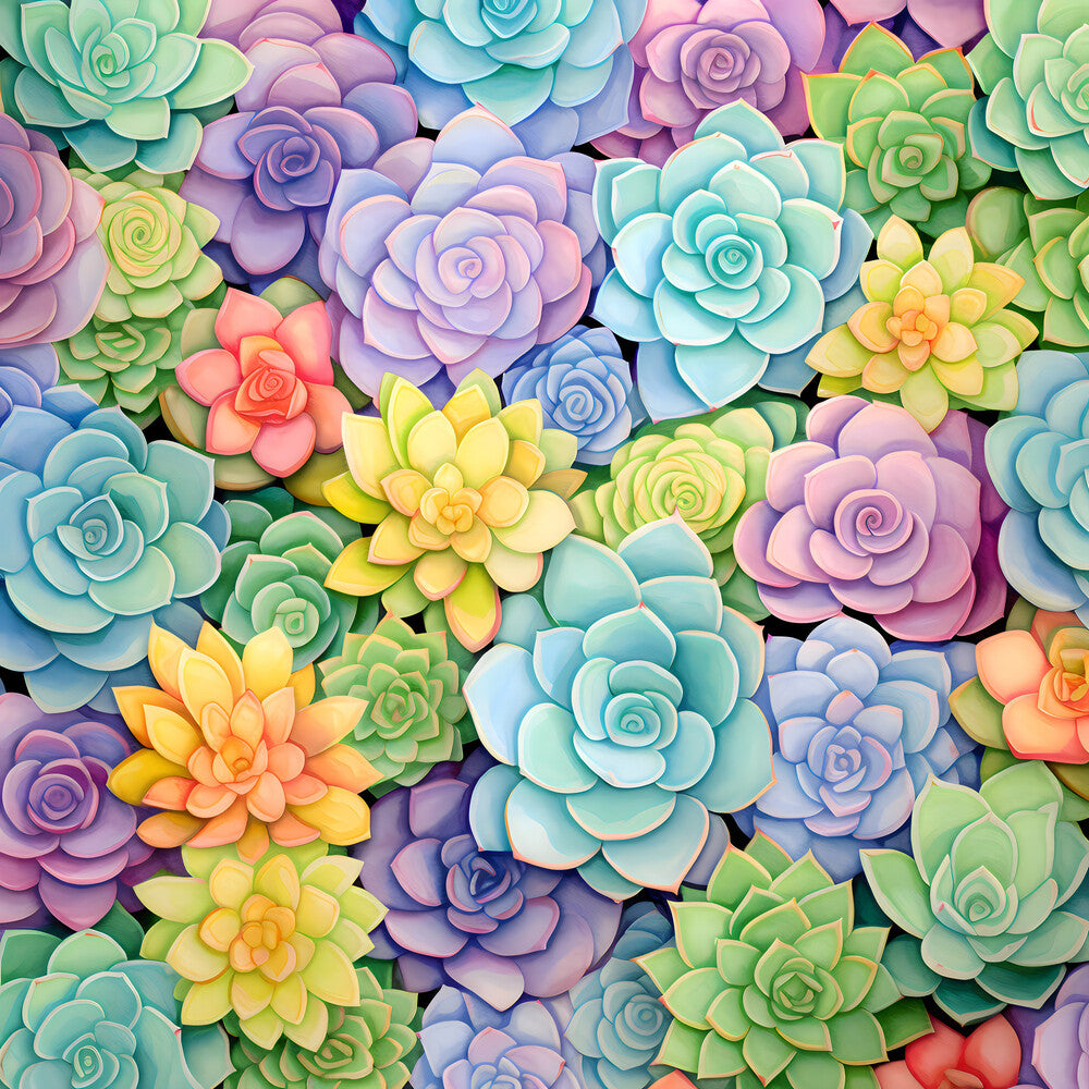 Colorful Cactus Fat Quarter Bundle