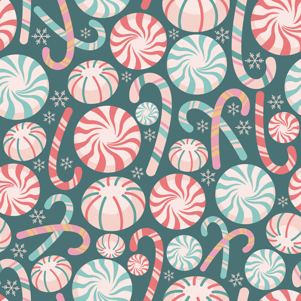 Pastel Christmas Fat Quarter Bundle