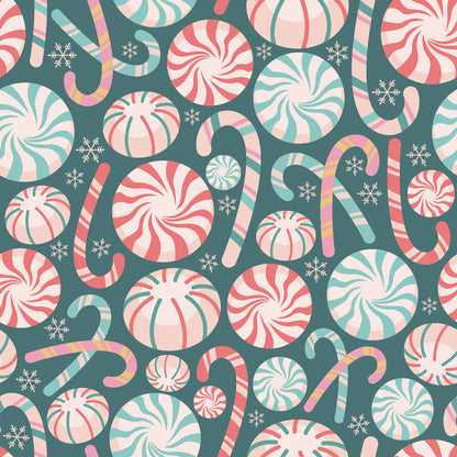 Pastel Christmas Fat Quarter Bundle