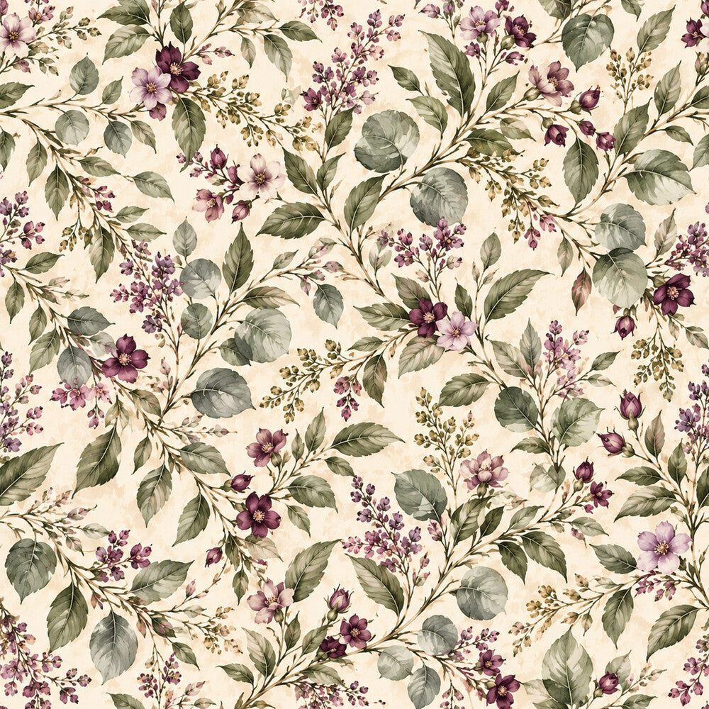 Plum Sage Garden Fat Quarter Bundle
