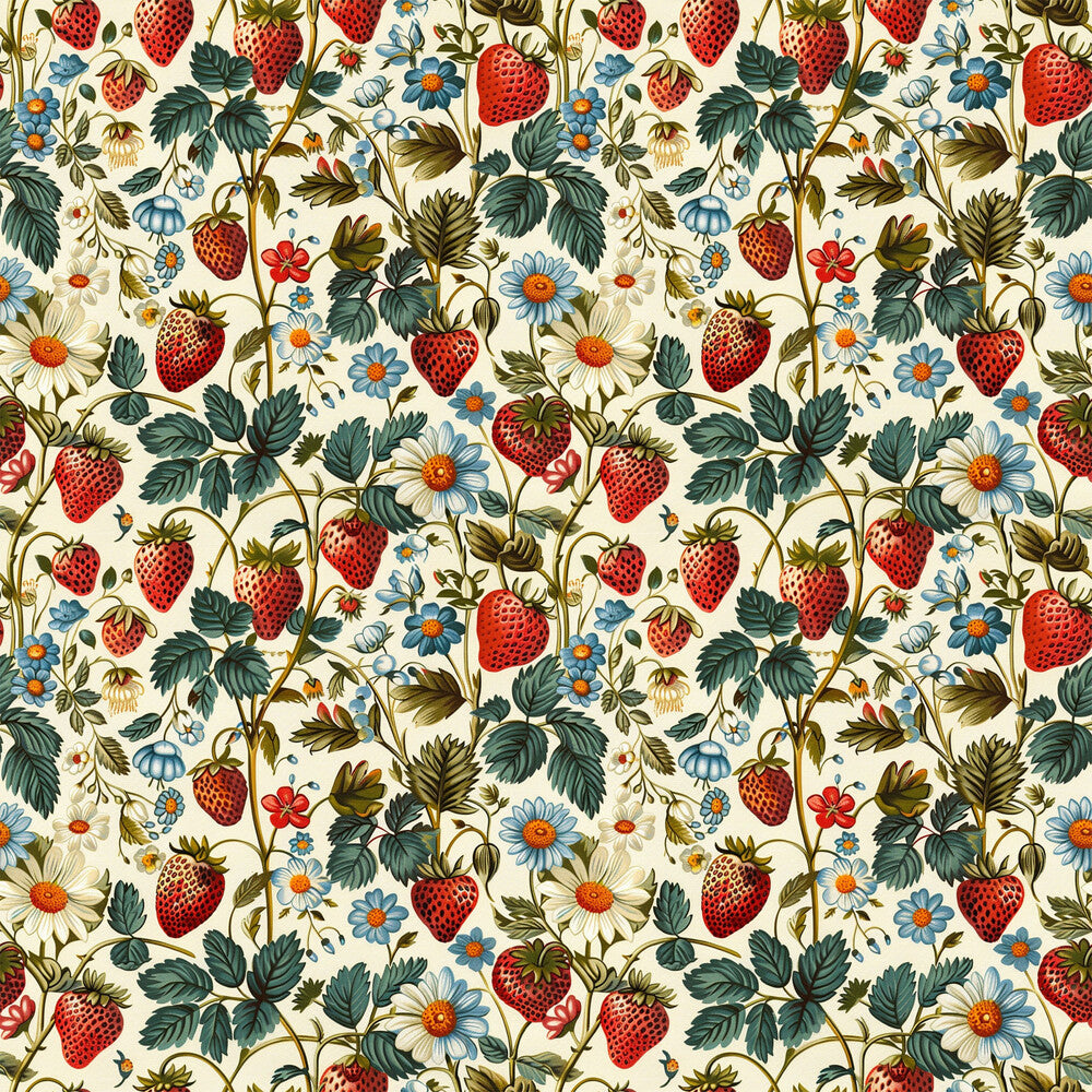 Vintage Strawberries Fat Quarter Bundle