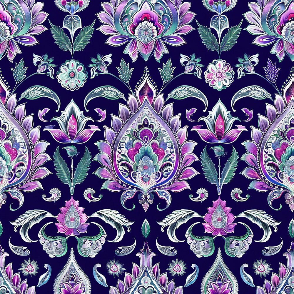 Vermas Ornate Paisley Fat Quarter Bundle