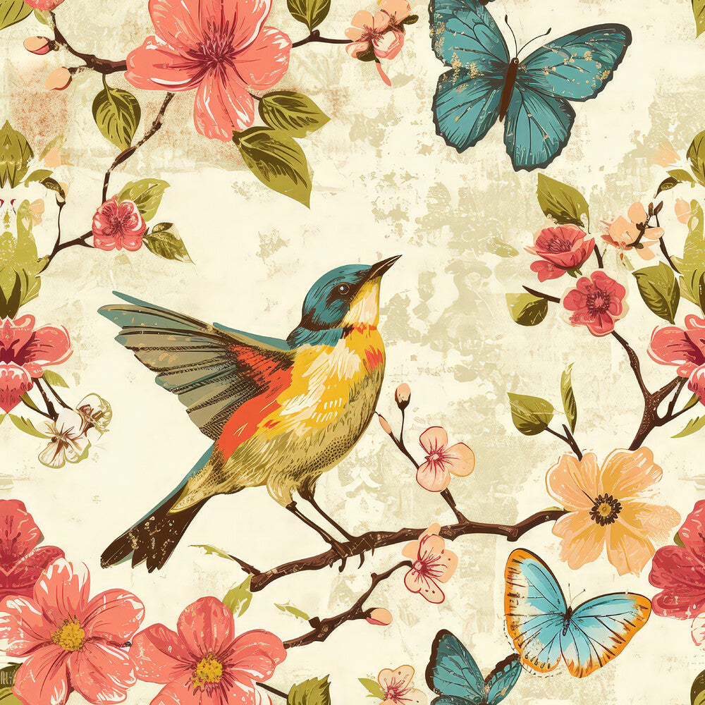 Birds on Branches Fat Quarter Bundle