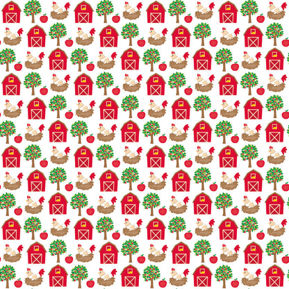 Cartoon Farm Animals Fat Quarter Bundle