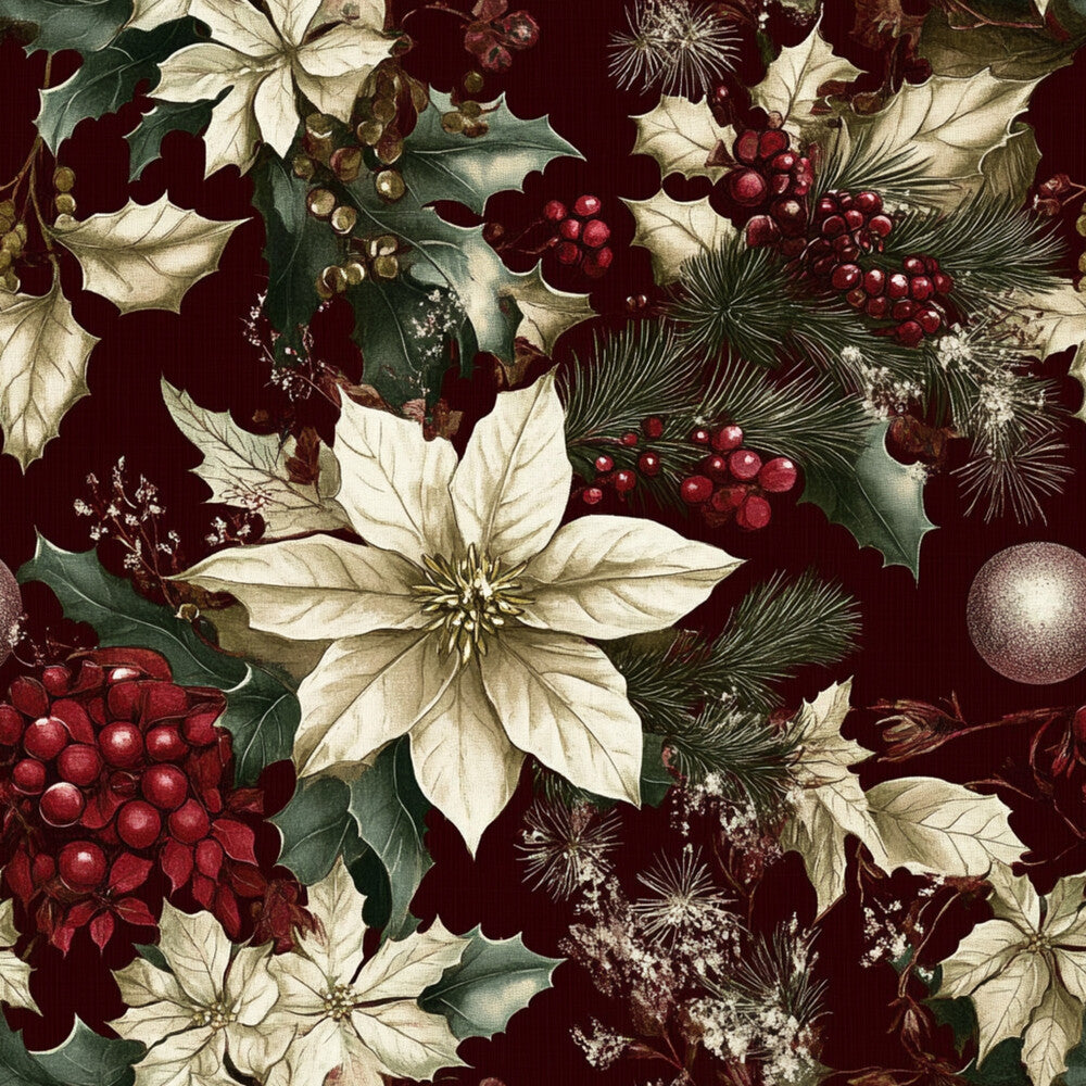 Christmas Pinecones Fat Quarter Bundle