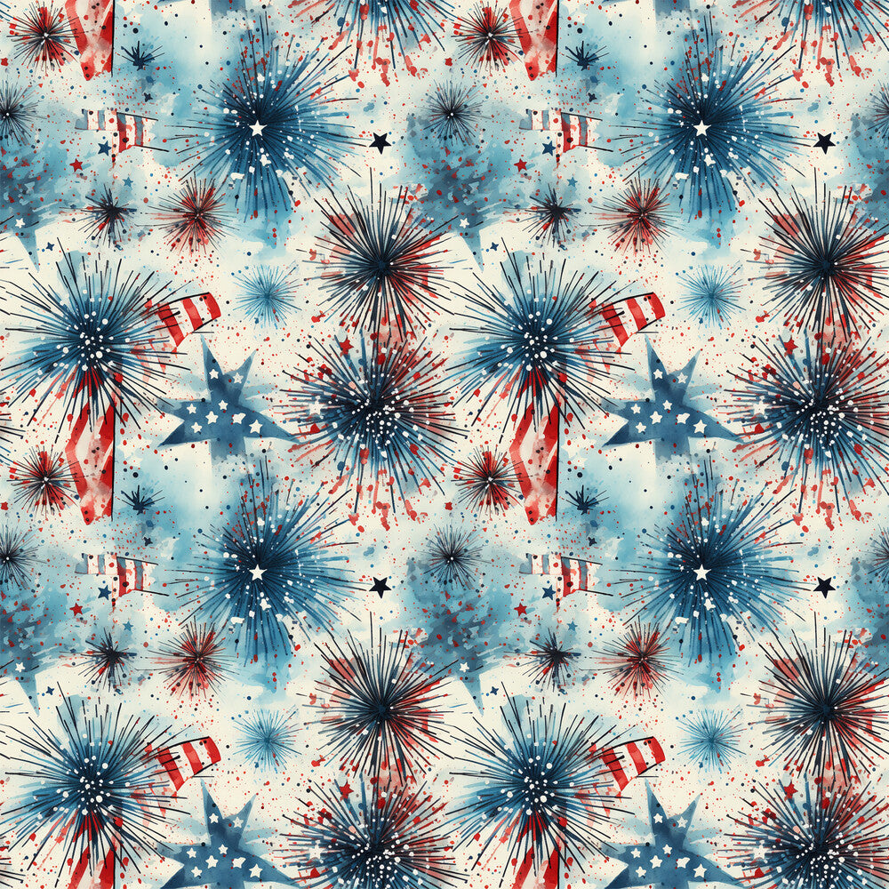 Patriotic Grunge Fat Quarter Bundle