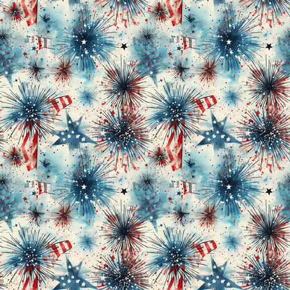 Patriotic Grunge Fat Quarter Bundle