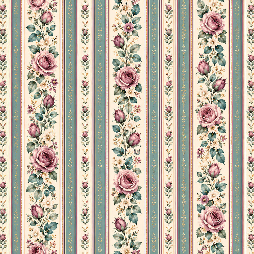 Victorian Garden Romance Fat Quarter Bundle