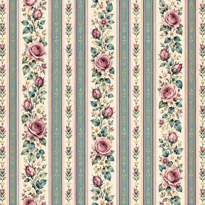 Victorian Garden Romance Fat Quarter Bundle
