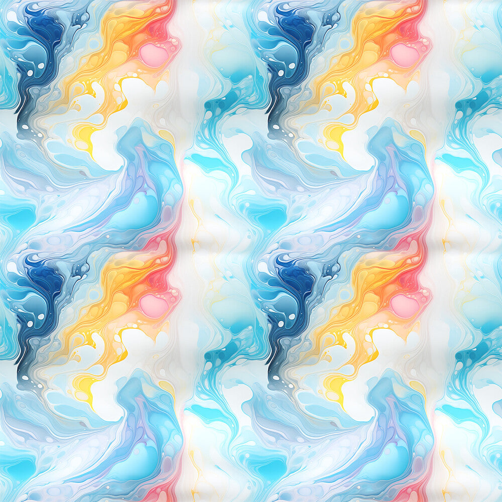 Summer Colored Marble Fat Quarter Bundle