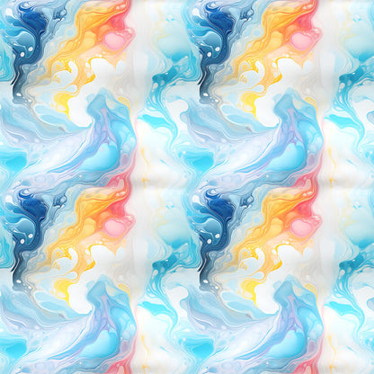 Summer Colored Marble Fat Quarter Bundle