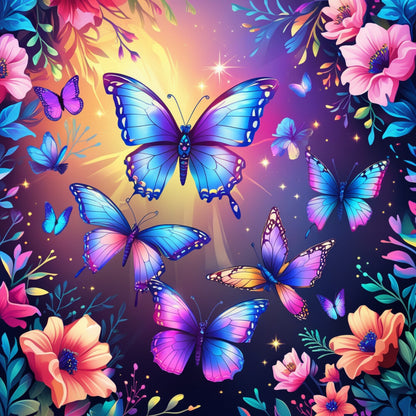 Fantasy Butterflies Fat Quarter Bundle