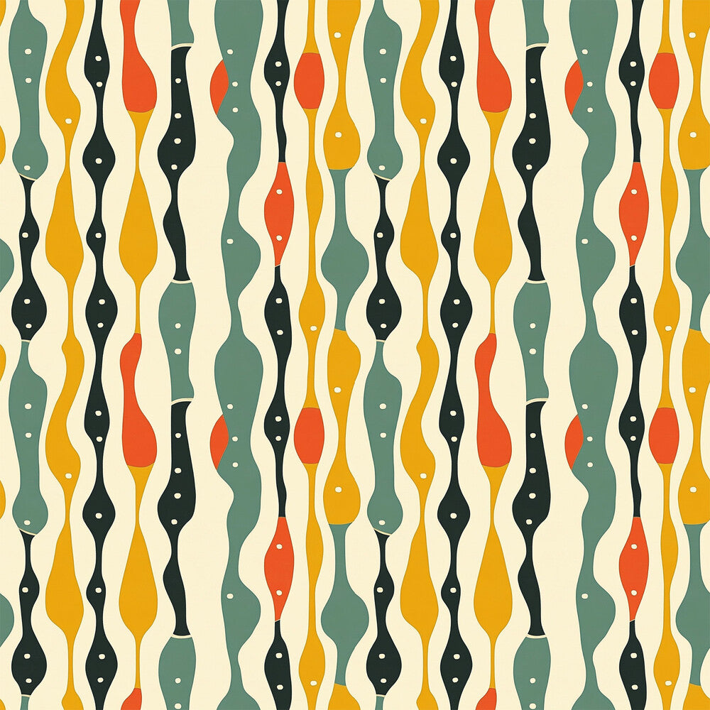 Modern Retro Geometric Fat Quarter Bundle