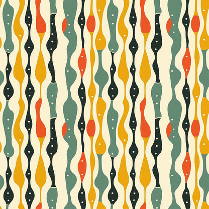 Modern Retro Geometric Fat Quarter Bundle
