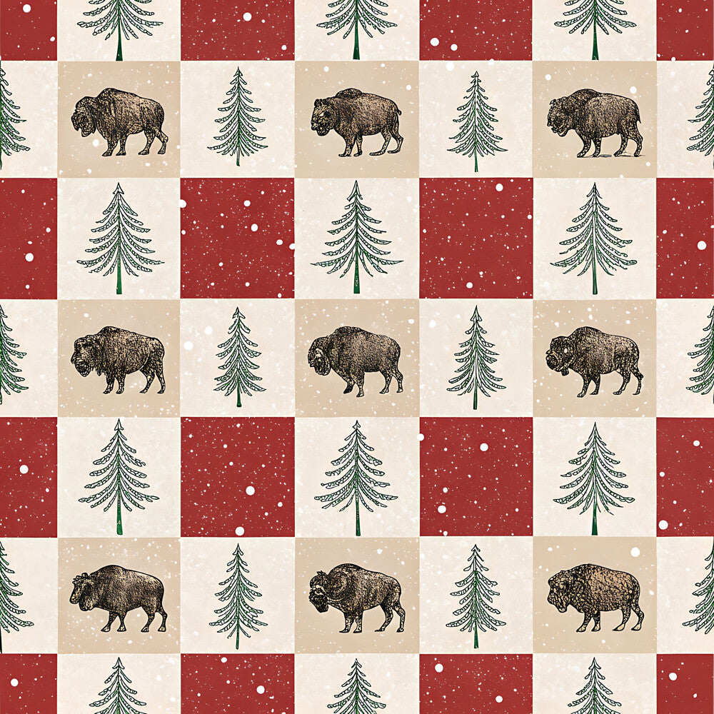 Buffalo Plaid Christmas Fat Quarter Bundle