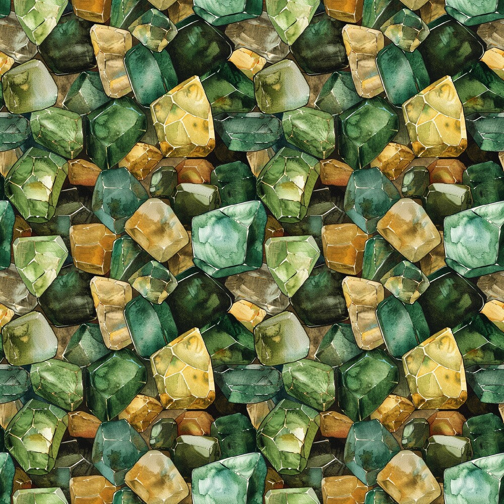 Emerald Gemstones Fat Quarter Bundle
