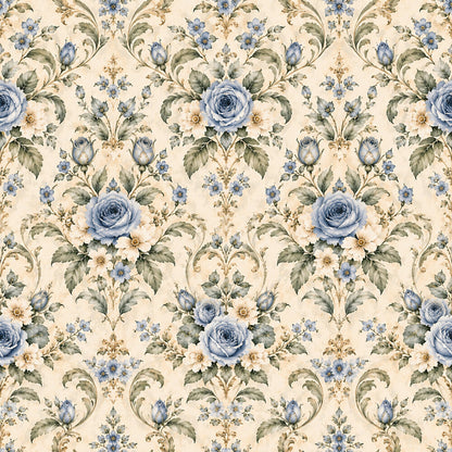 French Blue Garden Fat Quarter Bundle