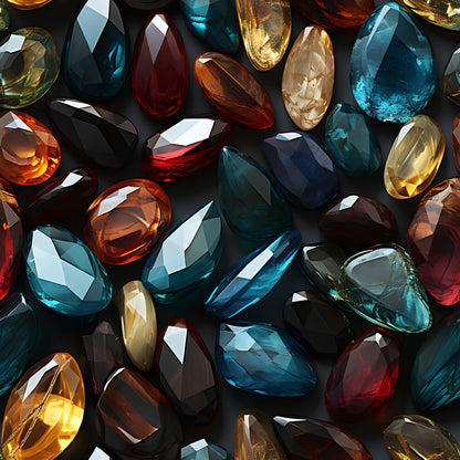 Gemstones and Crystals Fat Quarter Bundle