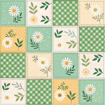 Pastel Spring Floral Patchwork Fat Quarter Bundle