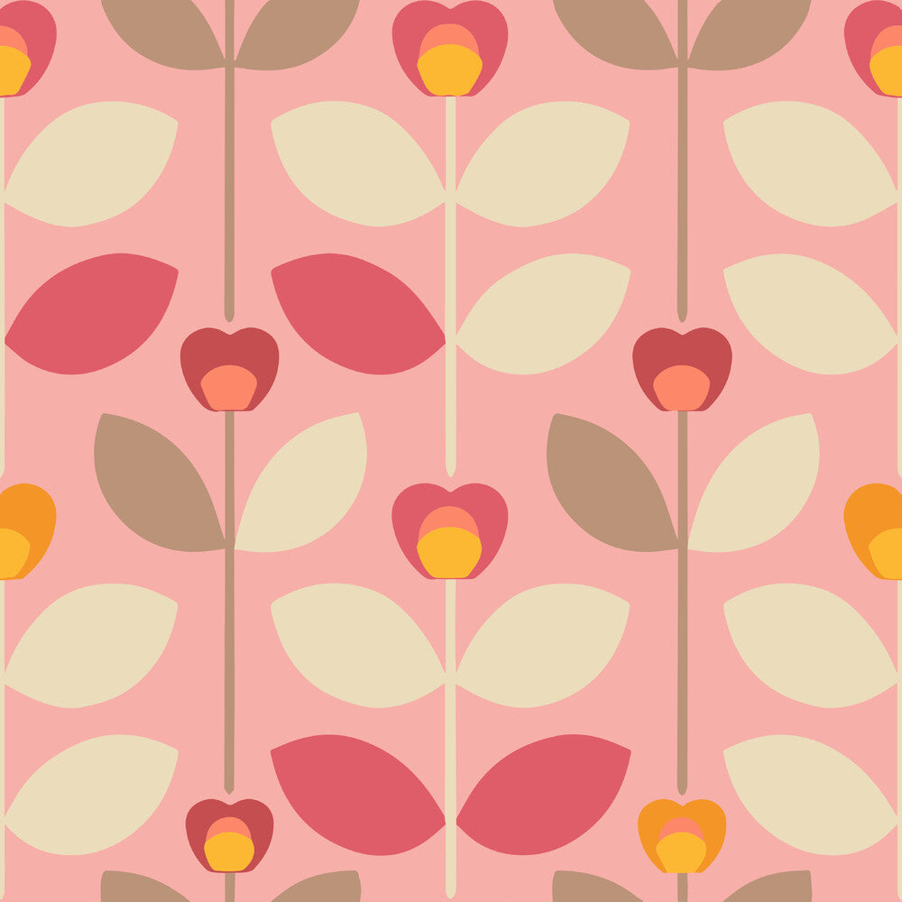 70s Retro Flowers Fat Quarter Bundle