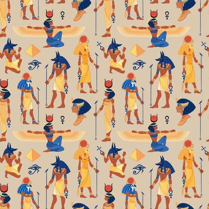 Egyptian Hieroglyphs Fat Quarter Bundle