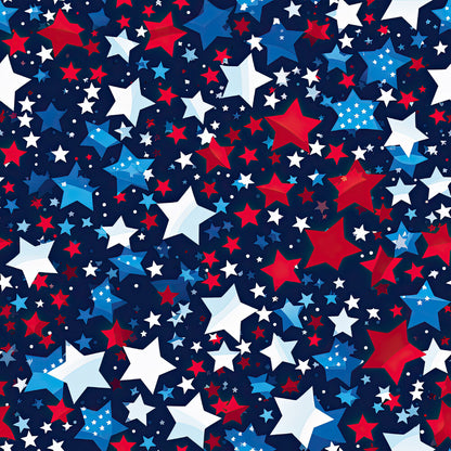 Patriotic July Fat Quarter Bundle