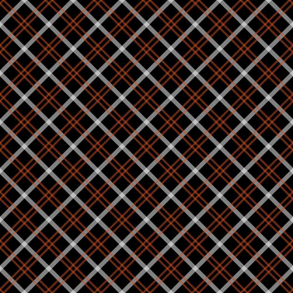 Fall Orange Plaid Fat Quarter Bundle
