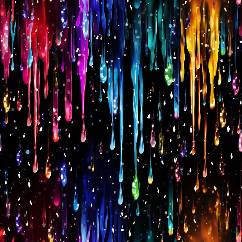Dripping Rainbow Liquid Fat Quarter Bundle
