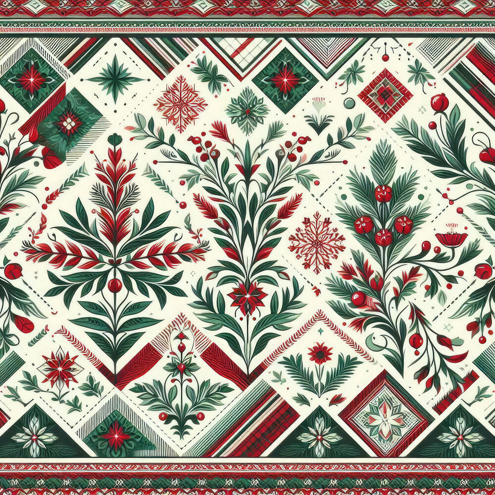 Plaid Christmas Fat Quarter Bundle