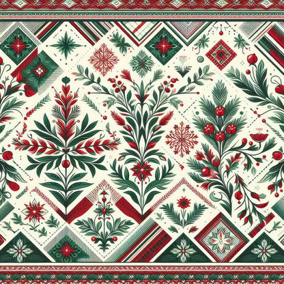 Plaid Christmas Fat Quarter Bundle