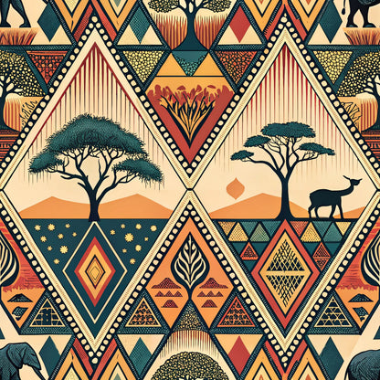 African Tribal Fat Quarter Bundle