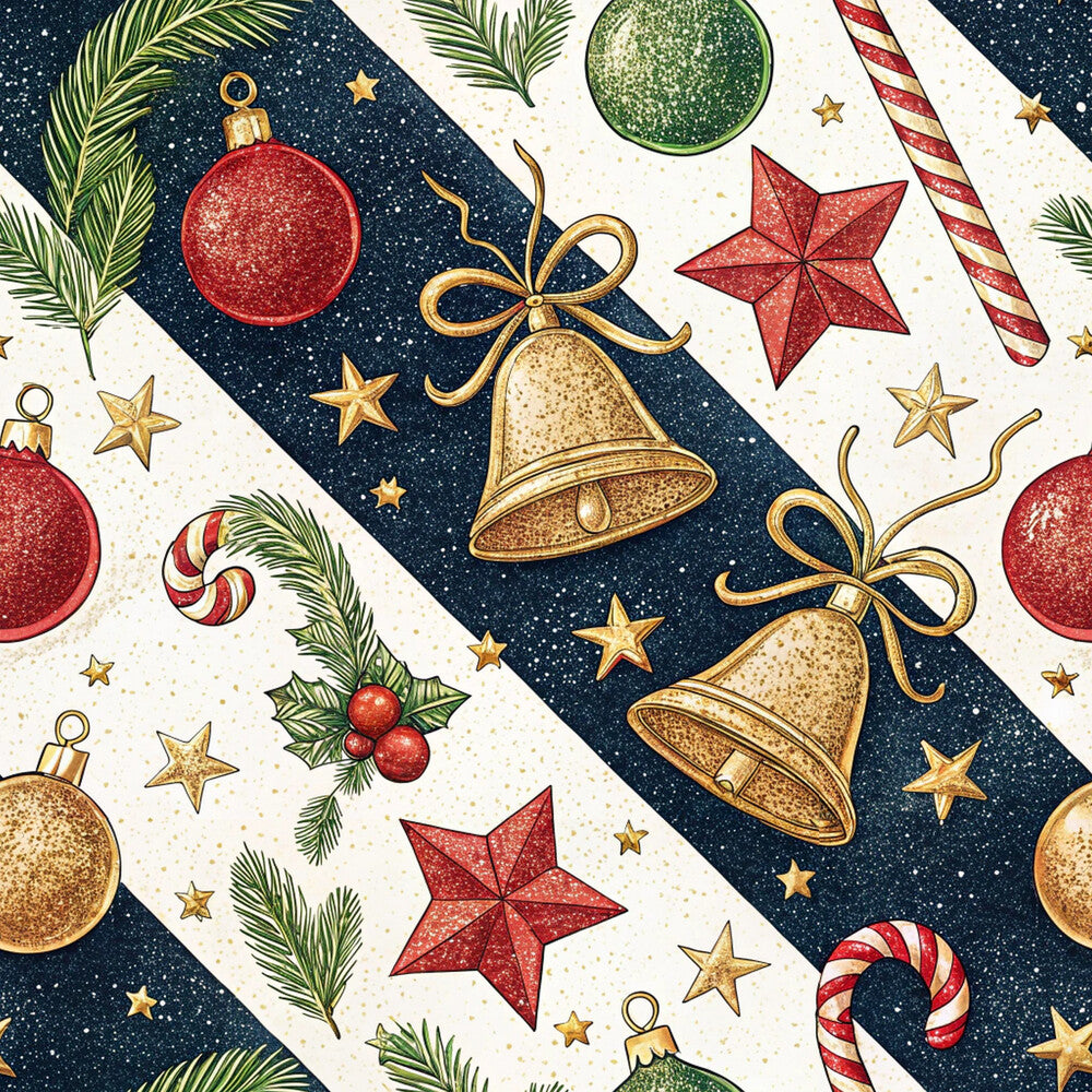 Christmas Ornaments Fat Quarter Bundle