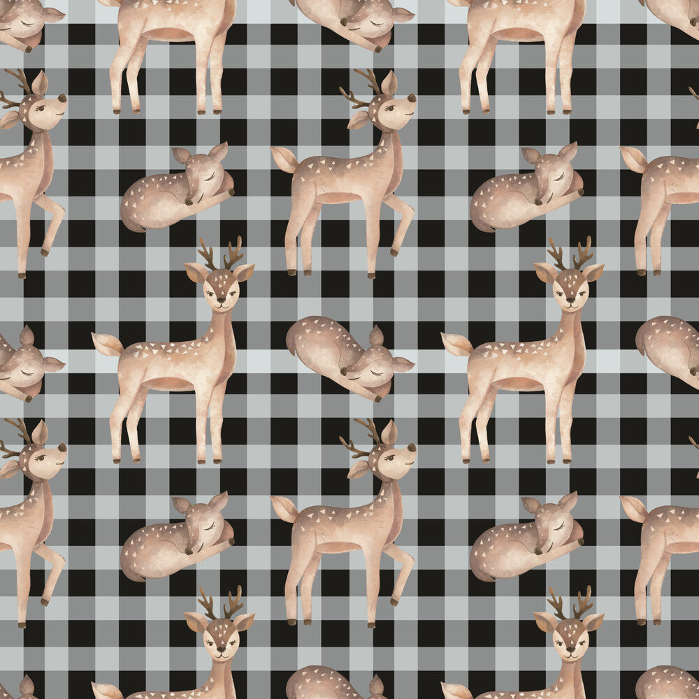 Buffalo Plaid Deer Fat Quarter Bundle