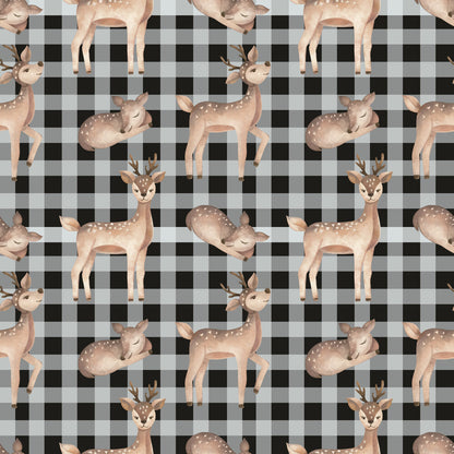 Buffalo Plaid Deer Fat Quarter Bundle