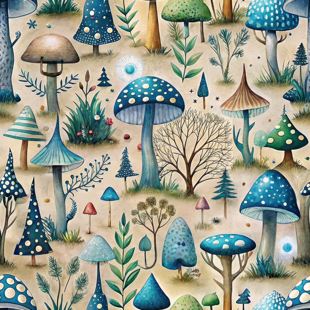 Mushroom Fairyland Fat Quarter Bundle