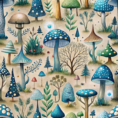 Mushroom Fairyland Fat Quarter Bundle