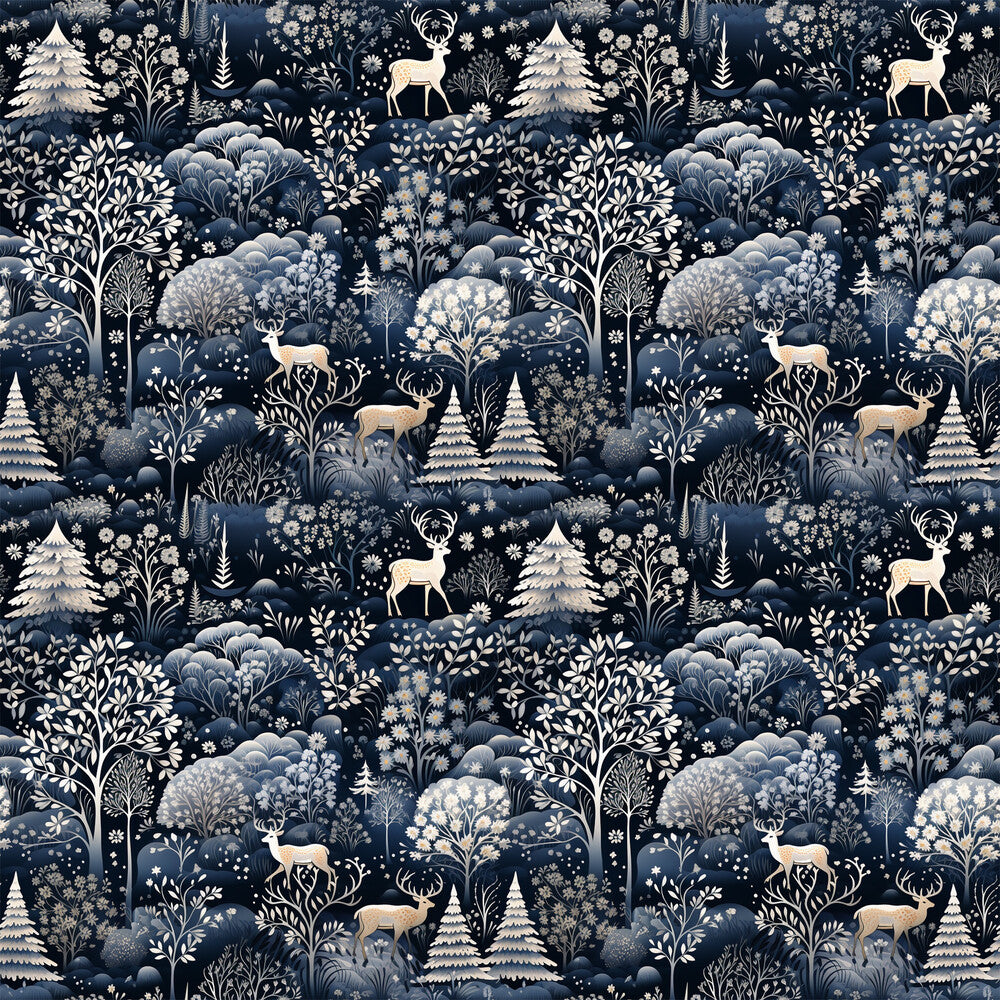Delft Blue Winter Fat Quarter Bundle