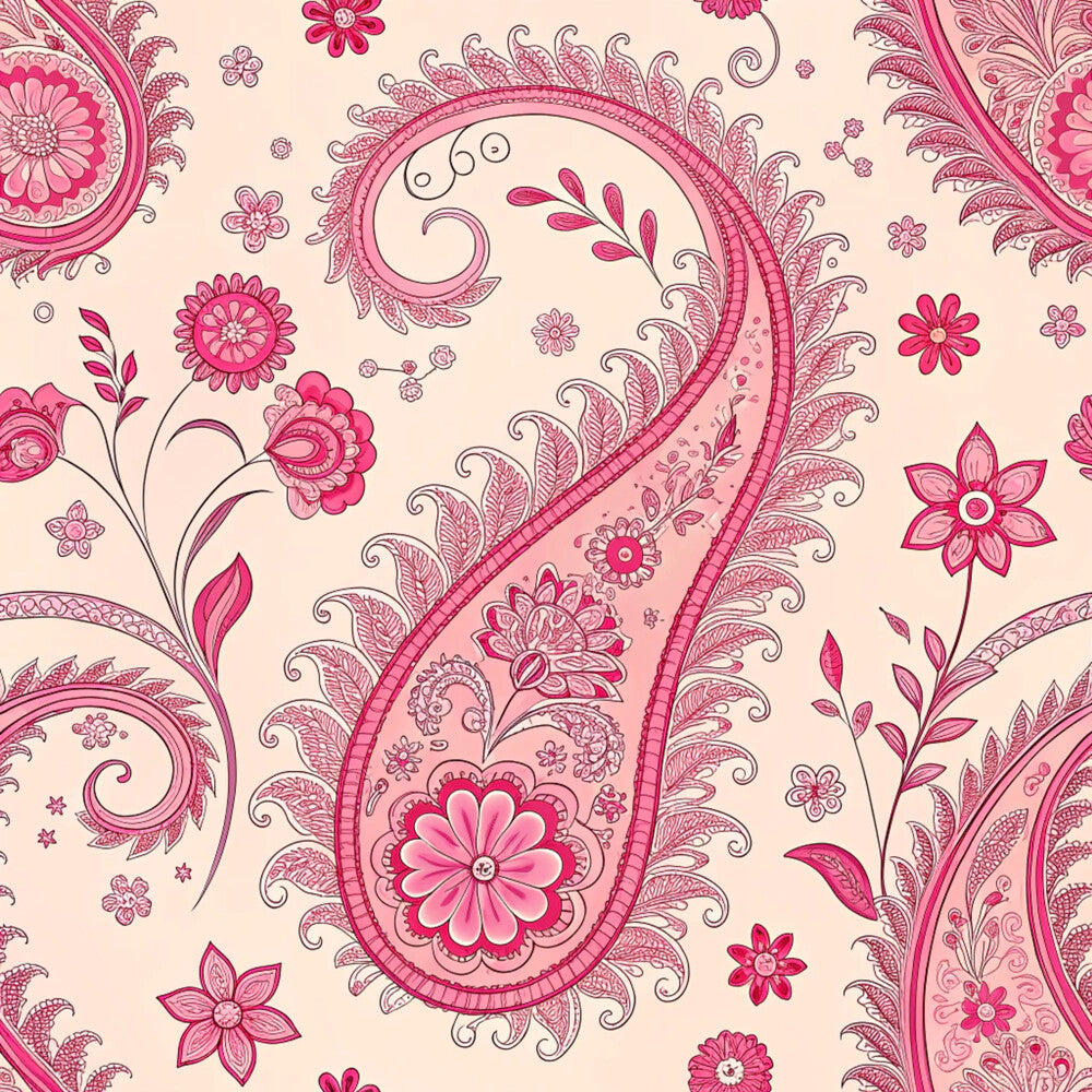 Vibrant Paisley And Florals Fat Quarter Bundle
